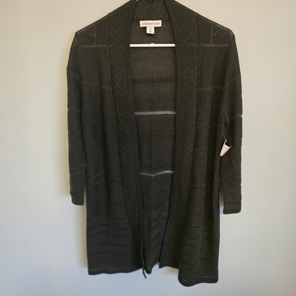 Coldwater Creek cardigan  NWT medium